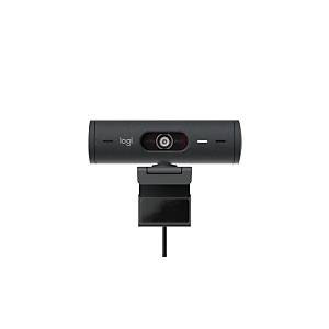 Logitech Brio 500 FULL HD 1080P M�KROFONLU WEB KAMERASI - S�YAH 960-001422