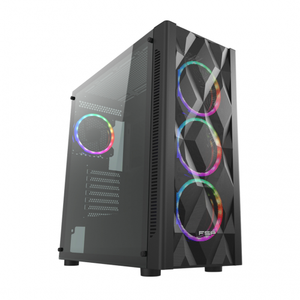 FSP CMT595AL 750W 80+Bronze Mid Tower E-ATX Siyah 4 Fanl� RGB Gaming Kasa
