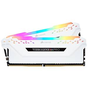 Corsair 16GB DDR4 (2X8GB) 3200MHz CL16 Vengeance Rgb Pro So�utuculu CMW16GX4M2C3200C16W DIMM White Ram