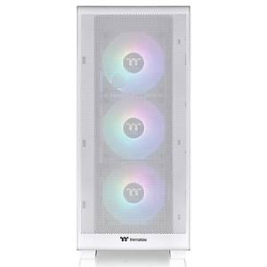 Thermaltake S250 Beyaz TG 750W 80+ Bronze ARGB 4x120mm Fan Mesh �n Panel Pencereli Oyuncu Kasas�