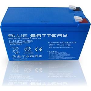 Tun�matik Blue Battery 12V 7Ah TSK18044 Kuru UPS Tip Ak�