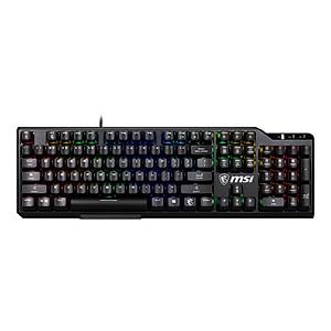 MSI GG Vigor GK41 LR TR Mekanik Gaming Klavye Kailh Linear Red Switches T�rk�e Q Klavye