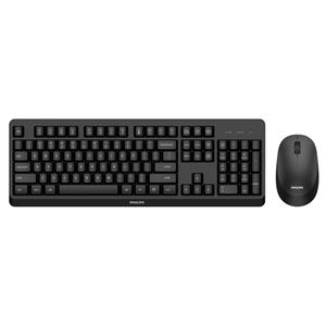 Philips SPT6307BL/38 Siyah Kablosuz T�rk�e Q M.Medya Klavye Mouse Set