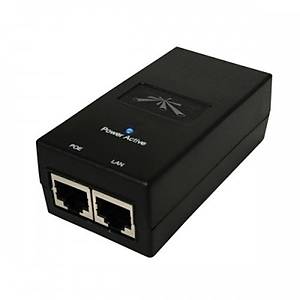 UBNT POE-24-12W-G Gigabit PoE Adapt�r