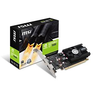 Msi Vga Geforce GT 1030 2G LP OC GT1030 2GB GDDR5 64B DX12 PCIE 3.0 X16 (1XHDMI 1XDP) Ekran Kart�