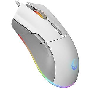 Rampage SMX-R21 Compact  RGB Beyaz-Gri Gaming Oyuncu Mouse