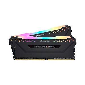 Corsair CMW64GX4M2E3200C16 64GB (2X32GB) DDR4 3200MHz CL16 Vengeance Black RGB Pro So�utuculu DIMM Bellek
