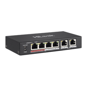 HiLook NS-0106P-35(B) 5 Port Y�netilemez Masa�st� Switch