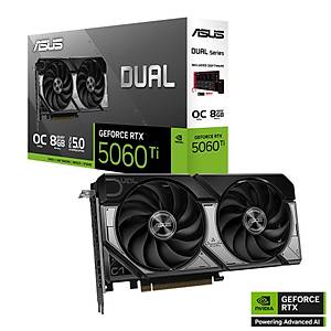 Asus Dual RTX5060TI O8G 8GB DDR7 128bit 3XDP Ekran Kart�