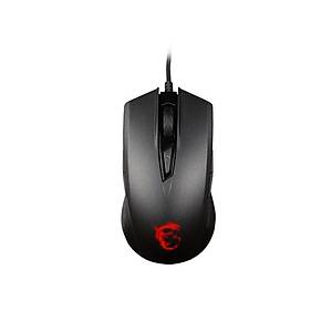 Msi GG Clutch GM40 Black Gaming Mouse 5.000 Dpi Pixart PMW3310 Optik Sensor Omron Switch K�rm�z� LED Oyuncu Faresi