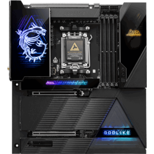 MSI Meg X870E GodLike AM5 DDR5 9000Mhz(OC) USB4 7x M.2 2x DP 1x10G 1x 5G LAN WIFI 7 RGB ATX Anakart