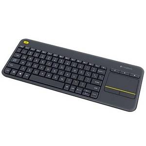 Logitech TV Klavye Wireless Touch K400 Plus Siyah