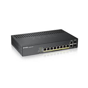 Zyxel Nebula GS1920-8HP V2 8P 100/100/1000 Web Y�netilebilir Hybrid PoE Switch (130 Watt)