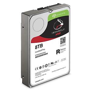 Seagate Ironwolf Pro 3.5 8TB Sata 3.0 256MB 214MB/S RV Sens�r 7200RPM 300TB/Yil �� Y�k� 7/24 E-Nas Data Kurtarmal� Disk ST8000NE0004 HDD & Harddisk