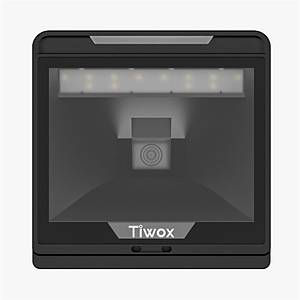 Tiwox VS-8000 2D Karekod Kablolu Usb Masa�st� Barkod Okuyucu
