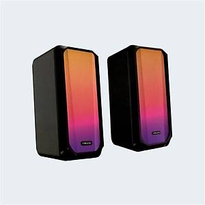 Mikado MD-356 2.0 5Wx2CH RGB Ledli Siyah USB Multimedia Oyuncu Speaker Hoparl�r