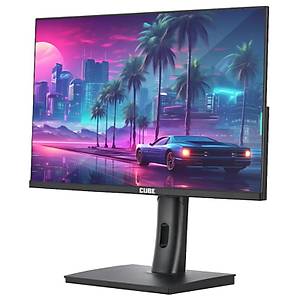 Cube 27 �n� PA-27V165F VA 1ms 165Hz HDMI DP 2K QHD 2560x1440 FreeSync Y�kseklik Ayar� VESA Pivot RGB Siyah Monit�r