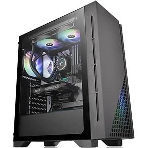 Thermaltake H330 650W K�rm�z� Ledli 2x120mm Fanl� Oyuncu Kasas�