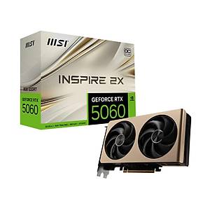 MSI GEFORCE RTX 5060 8G INSPIRE 2X OC 128BIT