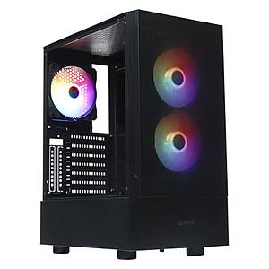 Dark DKCHGT500 500W 3x12cm FRGB Fan USB3.0 Akrilik Yan Panel �n Mesh ATX Oyuncu Kasas�