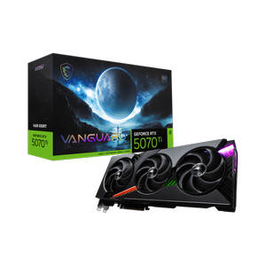 MSI GEFORCE RTX 5070 TI 16G VANGUARD SOC RTX5070TI 16GB GDRR7 256 DX12 PCIE 5.0 X16 Ekran Kart�