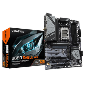 Gigabyte B650 Eagle AX 4xDDR5 3xM.2 DP HDMI VGA Type-C Wi-Fi 6E Bluetooth v5.3 AM5 Soket Gaming Anakart