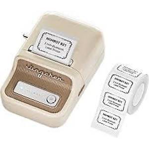 NIIMBOT B21S Cream Termal Ta��nabilir Bluetooth Etiket Yaz�c�s�