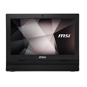 Msi Aio Pro 16T 10M-001XEU 15.6 HD (1366X768) Single-Touch Celeron 5205U 4GB DDR4 256GB SSD Dos Siyah All In One Bilgisayar