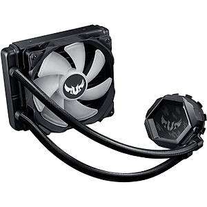 Asus Tuf Gaming LC 120 RGB Aio Aura Sync 120MM Fan NCVM Kaplamal� ve  S�v� CPU So�utucusu ��lemci Fan�