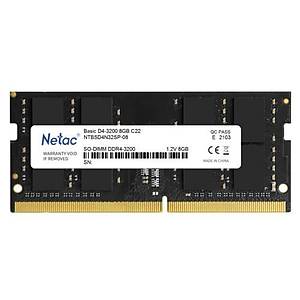 Netac Basic NTB 8GB 3200MHz DDR4 NTBSD4N32SP-08 Bellek Ram