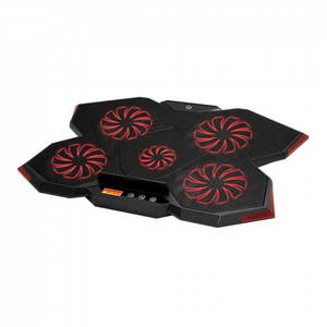 Frisby FNC-5255B 10-17in� 3 Kademeli K�rm�z� Ledi 5 adet Fan Gaming Notebook So�utucu