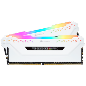 Corsair Vengeance RGB Pro 16GB (2x8GB) DDR4 3200MHz C16 Beyaz Bellek Ram