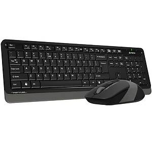 A4Tech FG1010 Q 2.4 GHZ Usb Klavye + Mouse Kablosuz Set Gri