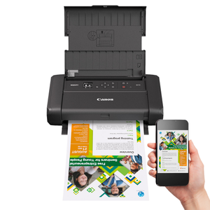 Canon Maxify BX110 Renkli Bataryal� Wifi M�rekkep P�sk�rtmeli Ta��nabilir Mobil Yaz�c�