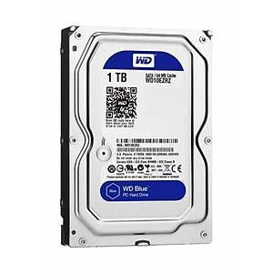 Western Digital Blue 3,5 Sata III 6Gb/s 1TB 64MB WD10EZRZ HDD & Harddisk