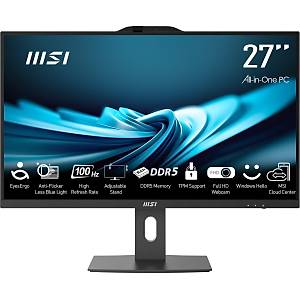 Msi Pro AP272P 14M-876XTR 27in� FullHd (1920X1080) I5-14400 16GB DDR5 512GB SSD FreeDos Siyah All �n One Bilgisayar