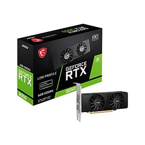 Msi RTX 3050 LP 6G OC GDDR6 96B DX12 PCIE 4.0 X8 1XDP 2XHDMI Ekran Kart�