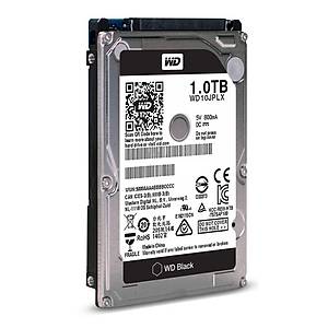 Western Digital Black 2.5 1TB 32MB Sata 6 Gb/s 5400 RPM 9.5mm WD10SPSX HDD & Harddisk