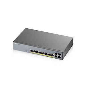 Zyxel GS1350-12HP 12 Port Y�netilebilir PoE Switch (130 Watt)