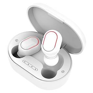 Asonic AS-TWS7S Beyaz Mobil Telefon Uyumlu Bluetooth TWS AirPods Mikrofonlu Kulakl�k