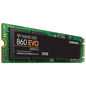 Samsung 860 Evo 250GB SSD m.2 Sata MZ-N6E250BW HDD & Harddisk