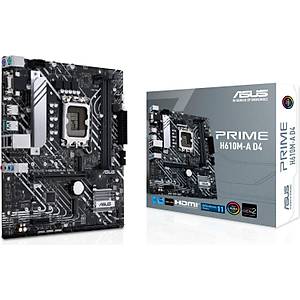 ASUS PRIME H610M-A WIFI D4 DDR4 3200Mhz HDMI DP mATX 1700p Anakart