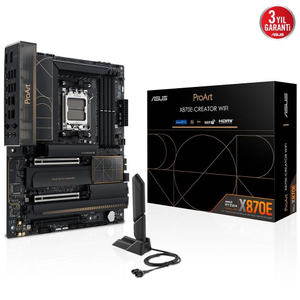 Asus ProArt X870E-Creator Wi-Fi AMD AM5 4xDDR5 ATX Anakart