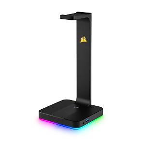 Corsair CA-9011167-EU ST100 RGB Dahili Ses Kartl� 7.1 Premium Kulakl�k Stand�