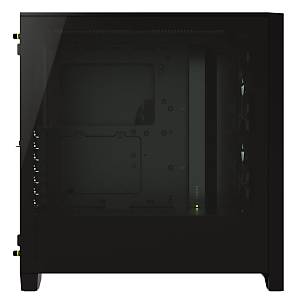 Corsair CC-9020133-EU Icue 4000X RGB Temperli Cam Yan Panel Mid Tower Bilgisayar Kasas� + CX750F
