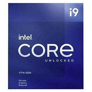 INTEL CORE i9-11900KF 3.5Ghz 16MB 1200p 11.Nesil FANSIZ BOX VGASIZ