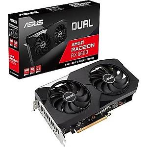 Asus Radeon Dual-RX6600-8G-V2 8GB GDDR6 128Bit 1xHDMI 3xDP Ekran Kart�
