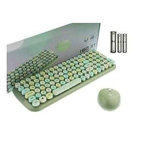 Hunter Mint XT Retro Kablosuz Klavye Mouse Set