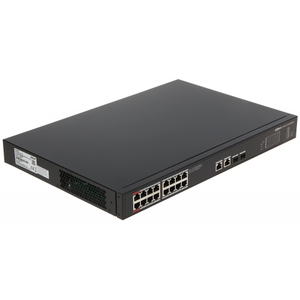 Dahua PFS3220-16GT-240 16 Port GigaBit 16 Port PoE 240W +2 Port GigaBit Uplink +2 Port Combo SFP Y�netilemez Rack Mount Switch