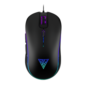 GAMDIAS AURA GS3 �ok Renkli Ayd�nlatma USB Kablolu 6 Tu�lu Gaming Mouse 3600DPI Siyah